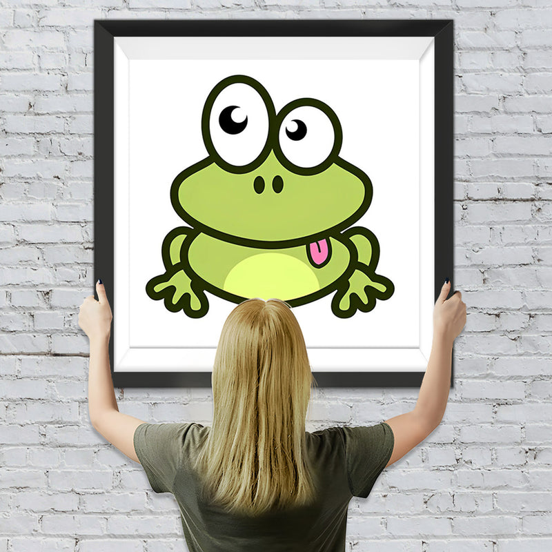 Cartoon Frosch Diamond Painting