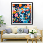 Cartoon Frühling Blumen Tal Diamond Painting