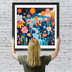 Cartoon Frühling Blumen Tal Diamond Painting