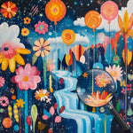 Cartoon Frühling Blumen Tal Diamond Painting