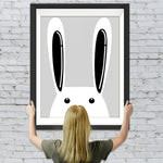 Cartoon-Hase mit langen Ohren Diamond Painting
