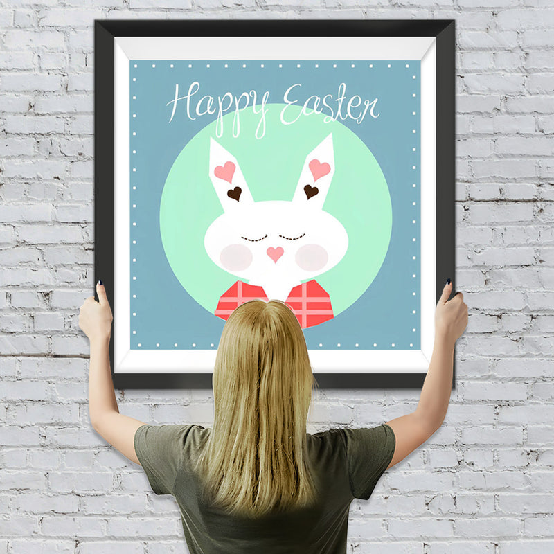 Cartoon Osterhase Diamond Painting