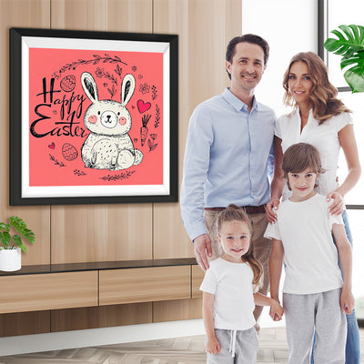 Cartoon Osterhase Diamond Painting