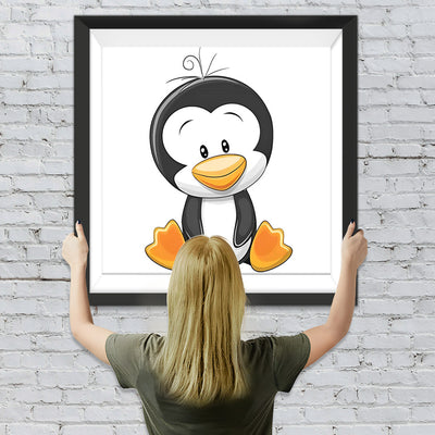 Cartoon Pinguin Diamond Painting