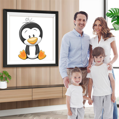 Cartoon Pinguin Diamond Painting