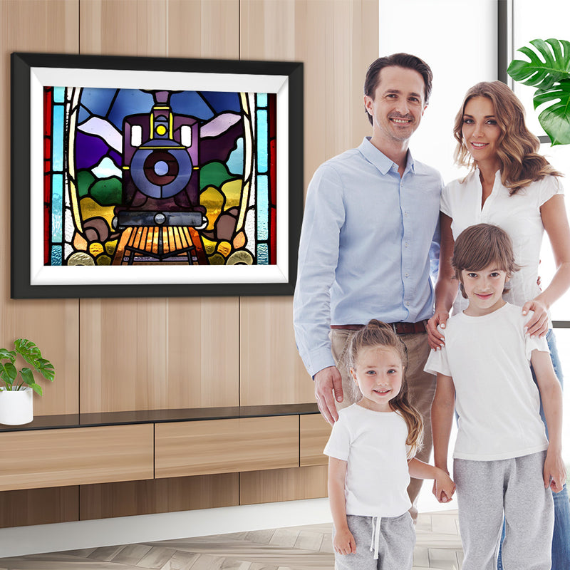 Cartoon Rakete Diamond Painting