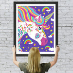 Cartoon Regenbogen Einhorn Diamond Painting