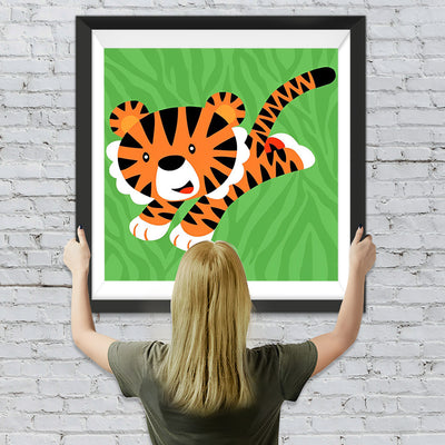 Cartoon Tiger Diamond Painting