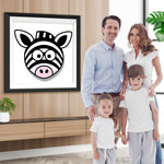 Cartoon Zebra Diamond Painting