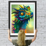 Chamäleon Diamond Painting