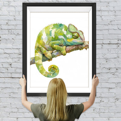 Chamäleon Diamond Painting