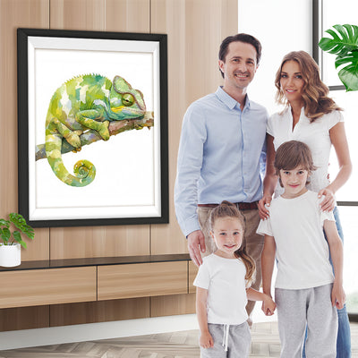 Chamäleon Diamond Painting