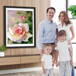 Champagner Rose und Knospen Diamond Painting