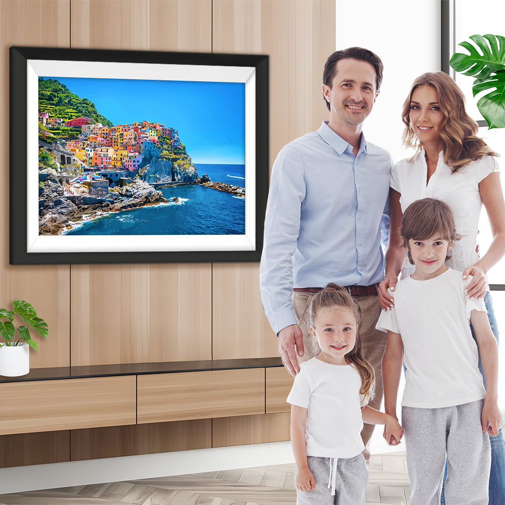 Cinque Terre in Italien Diamond Painting