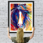 Cool Colorful Horse Diamond Painting