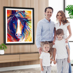 Cool Colorful Horse Diamond Painting