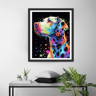 Dalmatiner Hund Diamond Painting