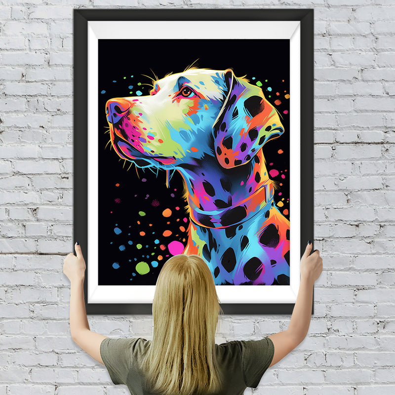 Dalmatiner Hund Diamond Painting