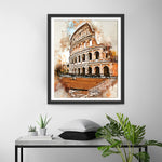 Das antike römische Kolosseum Diamond Painting