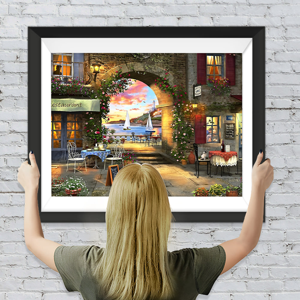 Das europäische Restaurant Diamond Painting