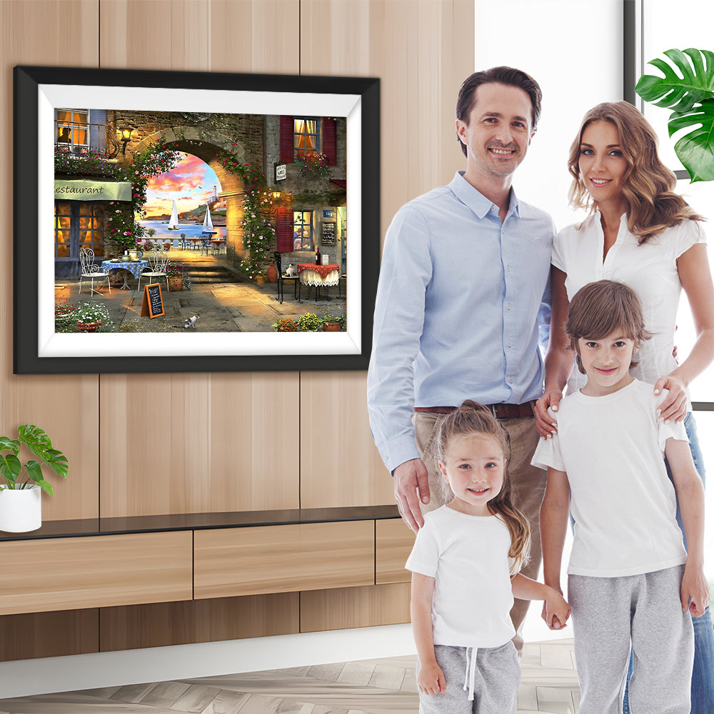 Das europäische Restaurant Diamond Painting