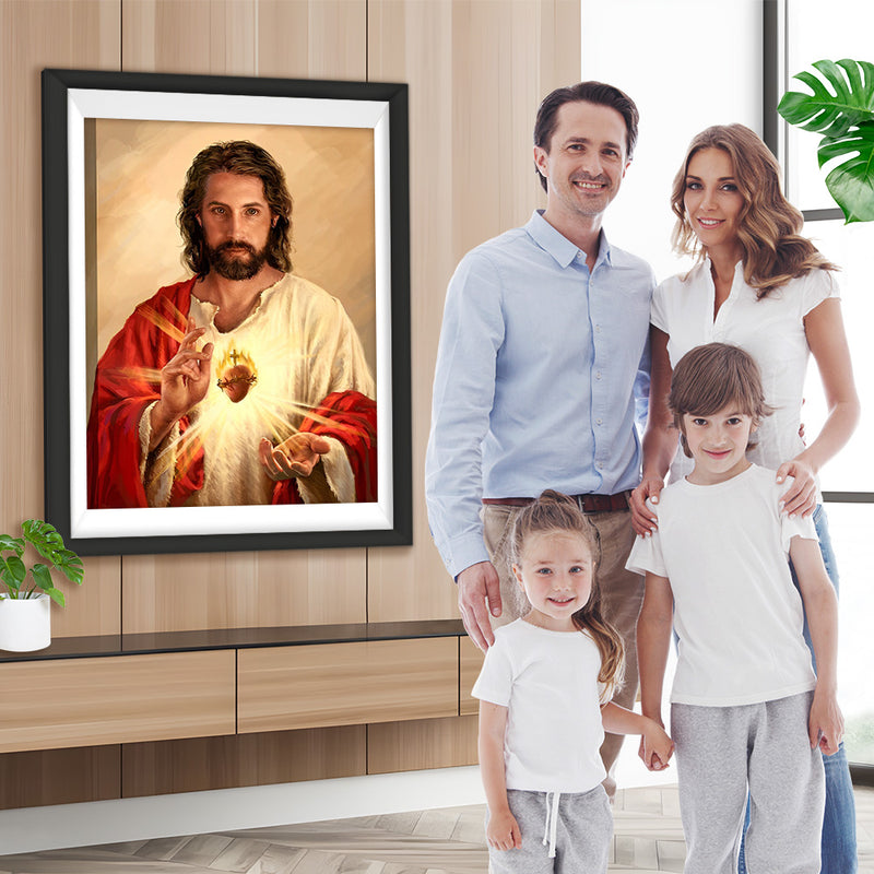 Das heilige Herz von Jesus Diamond Painting