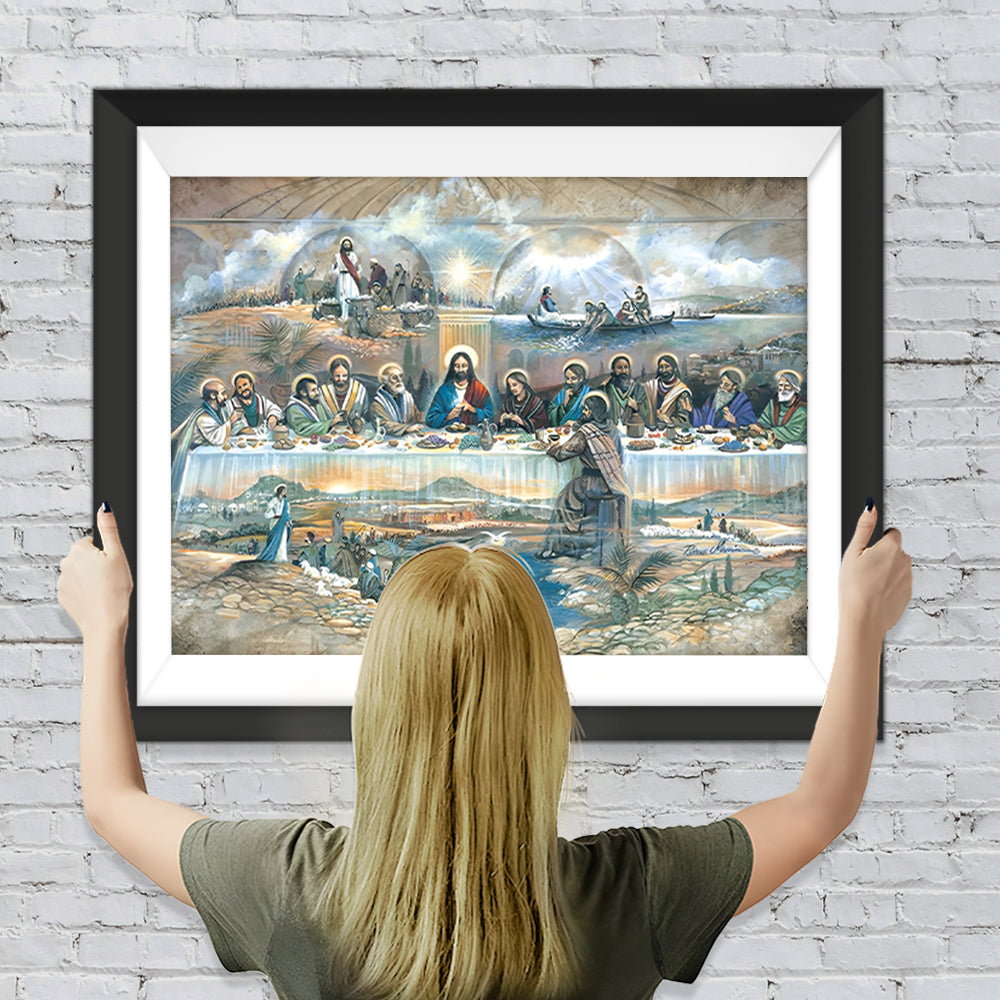 Das letzte Abendmahl Diamond Painting