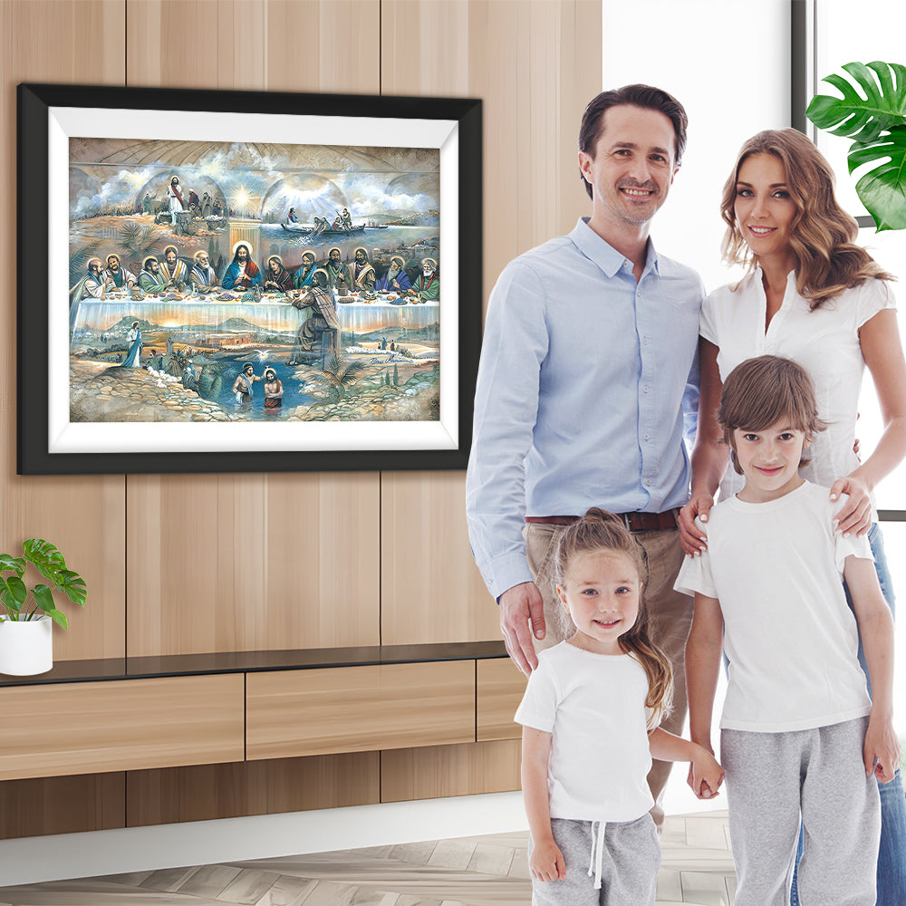 Das letzte Abendmahl Diamond Painting