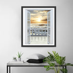 Das Meer vor dem Fenster Diamond Painting