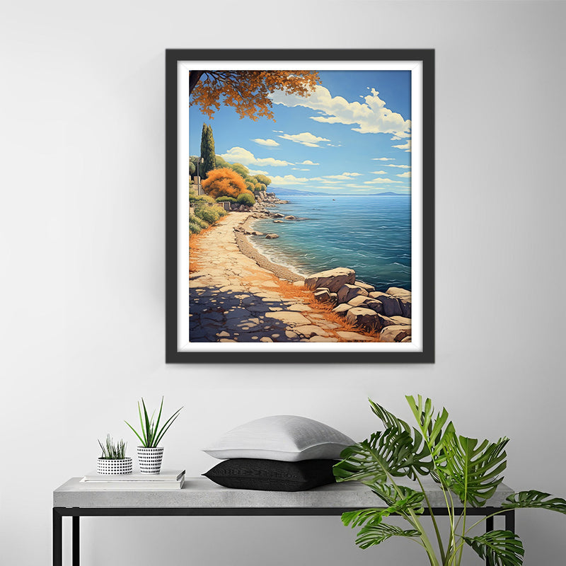 Das ruhige Meer Diamond Painting