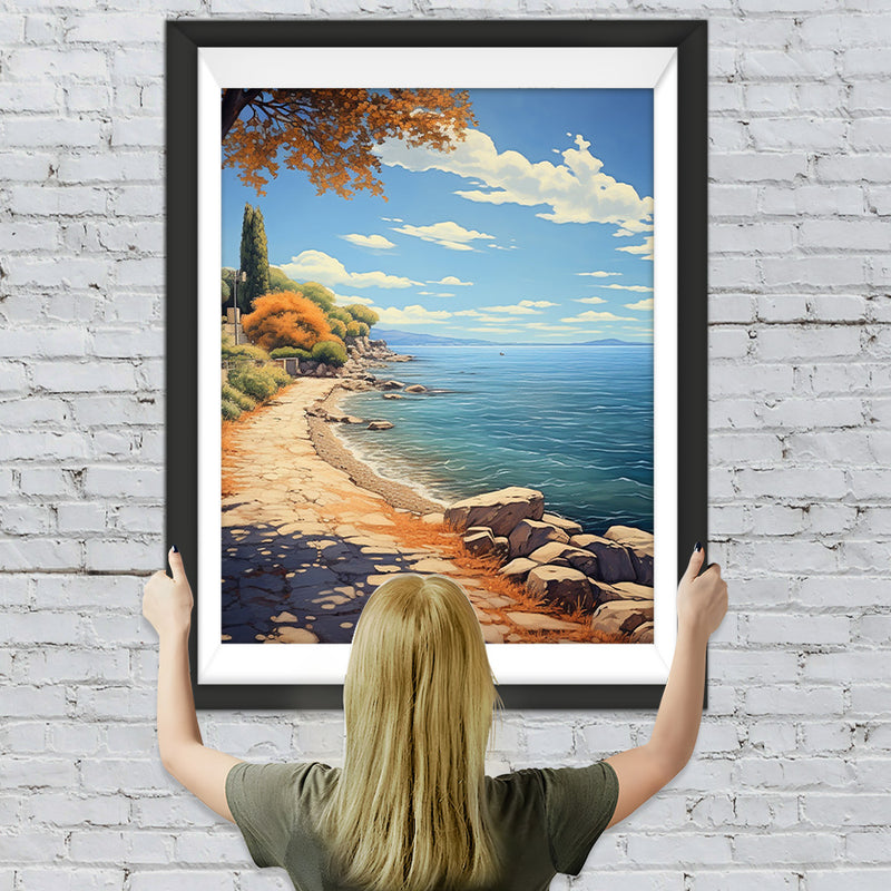 Das ruhige Meer Diamond Painting