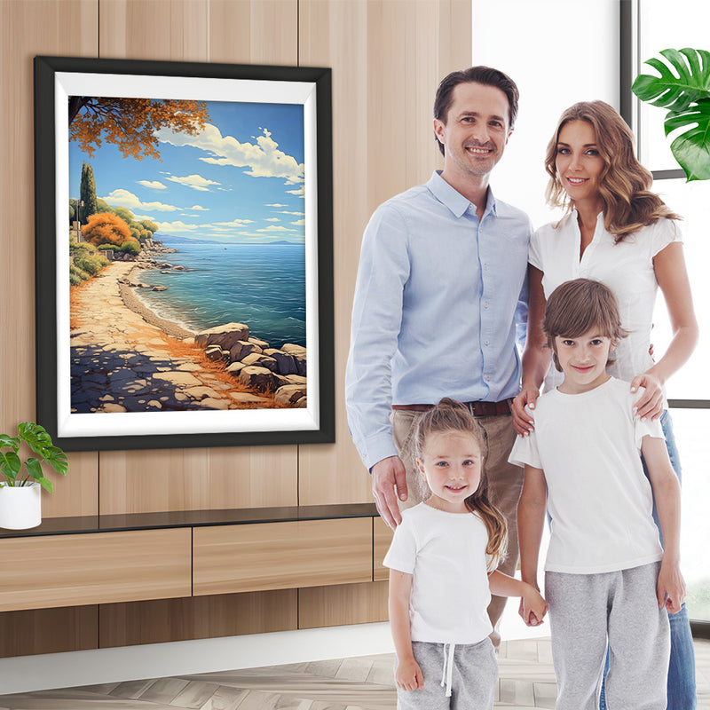 Das ruhige Meer Diamond Painting
