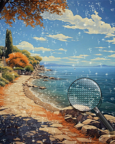 Das ruhige Meer Diamond Painting