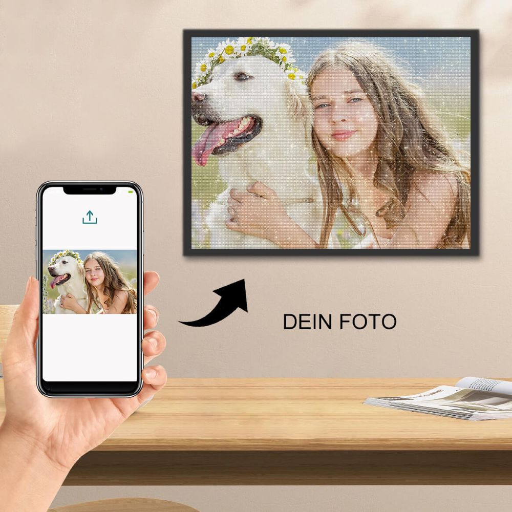 Dein Foto als Diamond Painting