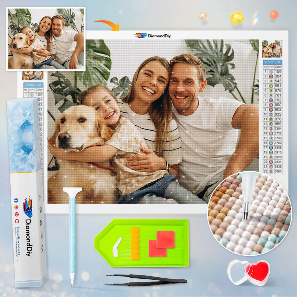 Dein Foto als Diamond Painting