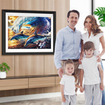 Delfine Wellen Diamond Painting