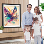 Der Adler fliegt hoch Diamond Painting