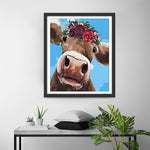 Der Blick der Kuh Diamond Painting