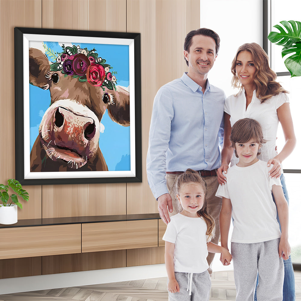 Der Blick der Kuh Diamond Painting