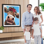 Der Blick der Kuh Diamond Painting