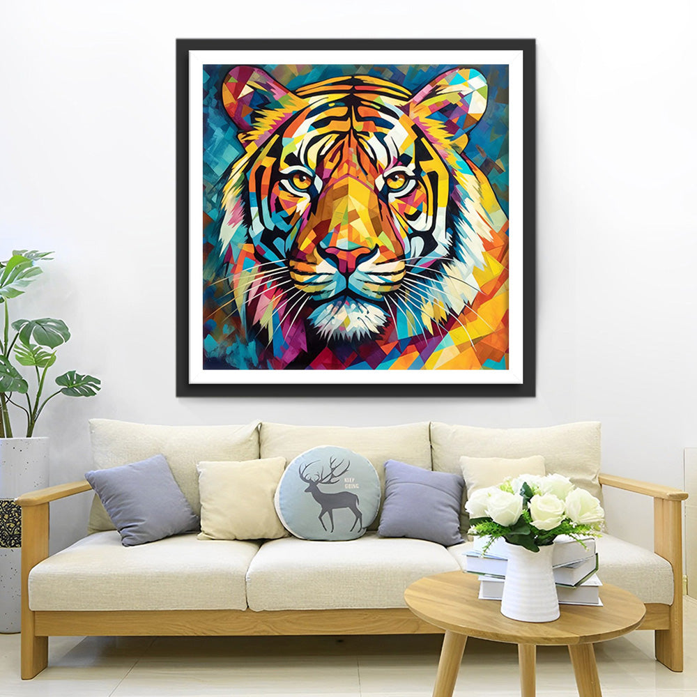Der Blick des Tigers Diamond Painting