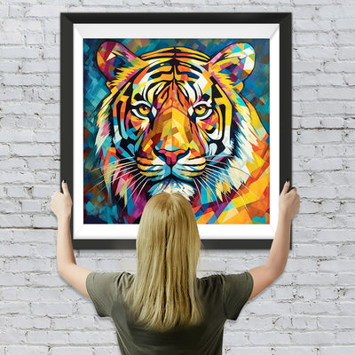 Der Blick des Tigers Diamond Painting