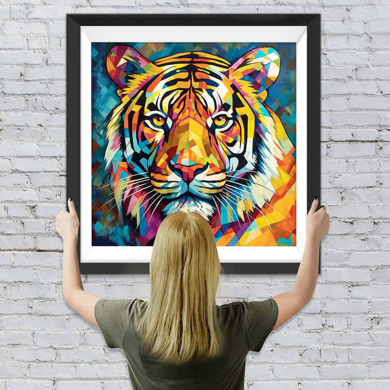 Der Blick des Tigers Diamond Painting
