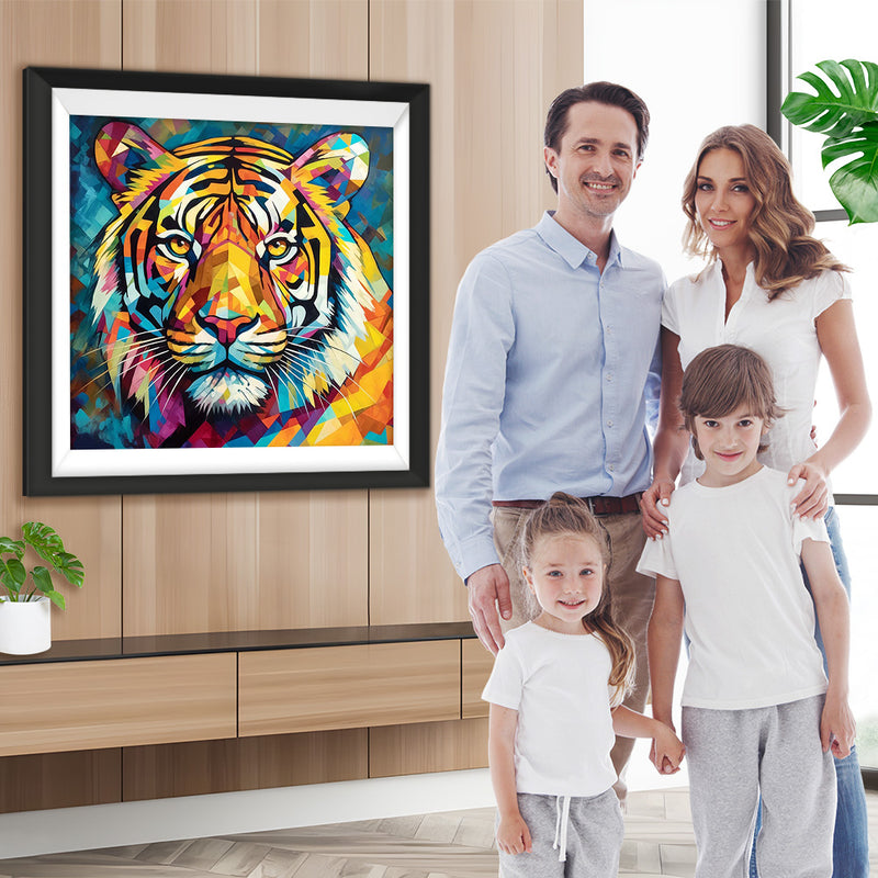 Der Blick des Tigers Diamond Painting