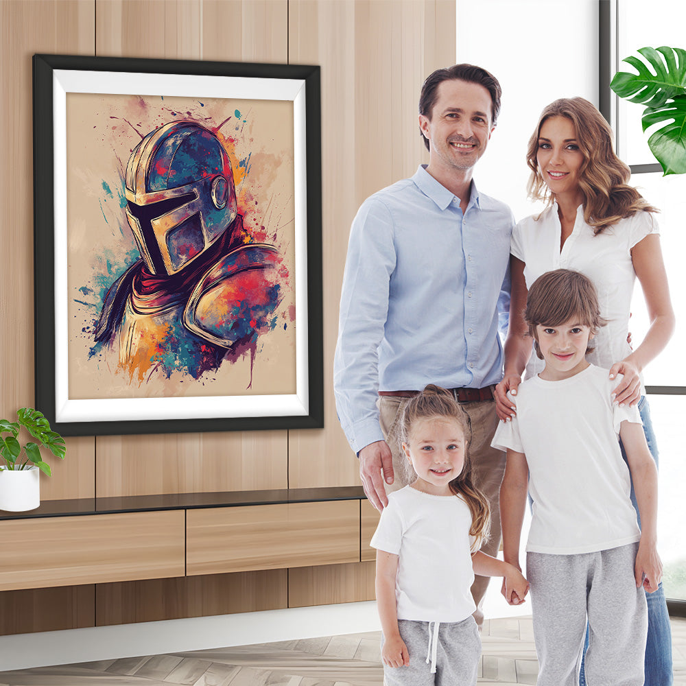 Der coole Weltraumkrieger Diamond Painting