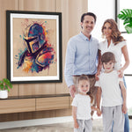 Der coole Weltraumkrieger Diamond Painting