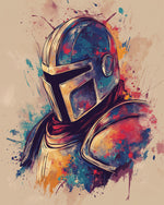 Der coole Weltraumkrieger Diamond Painting