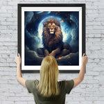 Der Löwe in den Wolken Diamond Painting