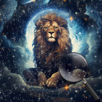 Der Löwe in den Wolken Diamond Painting