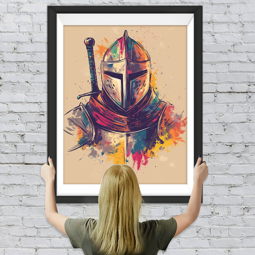 Der mächtige Weltraumkrieger Diamond Painting